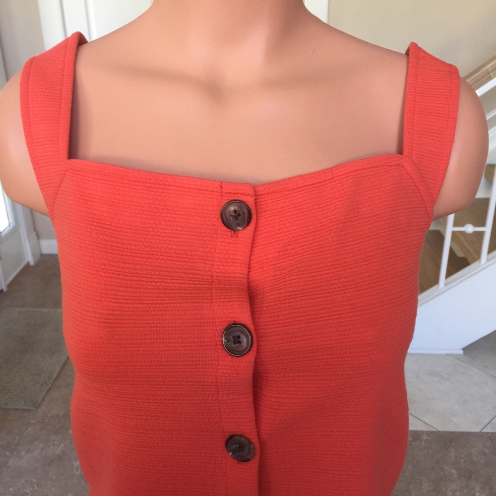JCrew Textured Button Down Tank - Picture 4 of 6